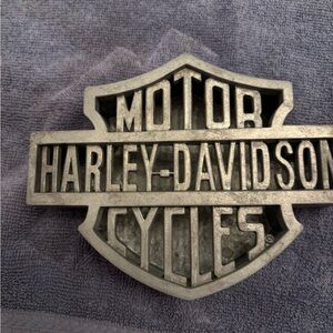 Harley Davidson HD XONEX Die Cast Metal Trinket Box 1998
